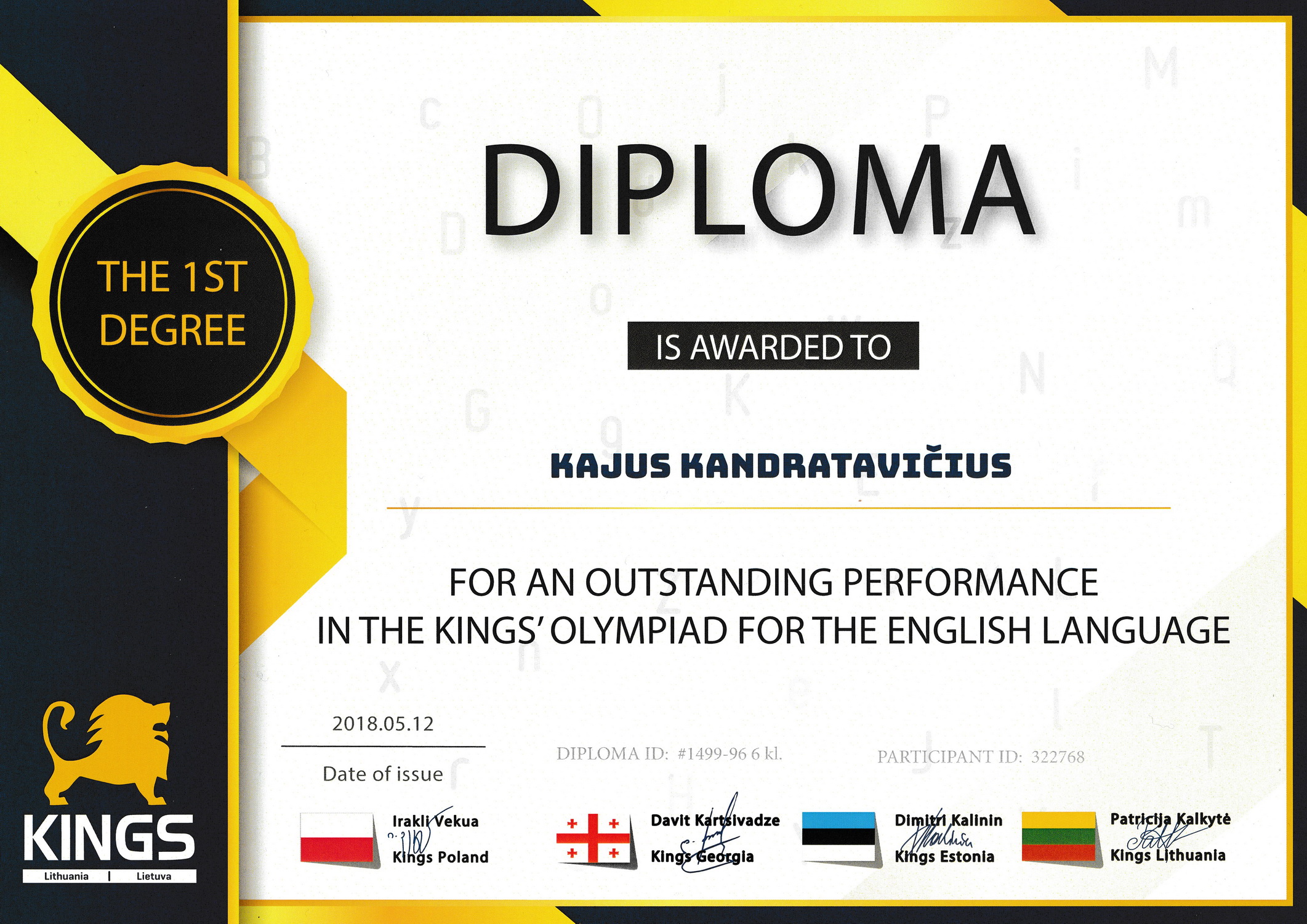 KingsAglu2018PavasarioDiplomas